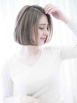 ヘアーラウンジトリップ(hair lounge TRiP) 30代40代大人女性に人気の美シルエット前下がりボブ