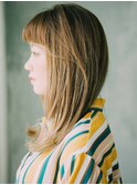 ブロンド★セミロング【いわき】