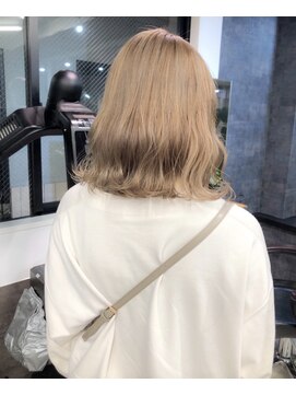 シーク 天神(SEEK) 【SEEK 松尾菫菜】ミルクティーベージュ