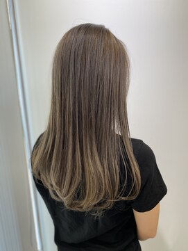 エイト 沖縄豊崎店(EIGHT toyosaki) 【EIGHT 豊崎】お客様スタイル　ミルクティベージュ