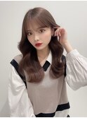 20代30代でも◎韓国風くびれヘアとブルーグレージュ☆