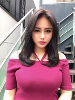 ロンドローズ 名古屋(Lond damaskRose)&nbsp;髪質改善 ショートボブ インナーカラー 韓国風 前髪カット 小顔