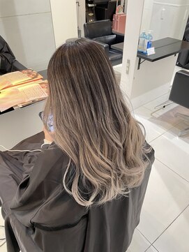 アライブ ハラジュク(ALIVE harajuku) 中韓mixバレイヤージュ