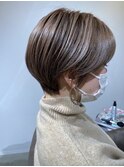 *ハンサムショート*アッシュ*ショート*