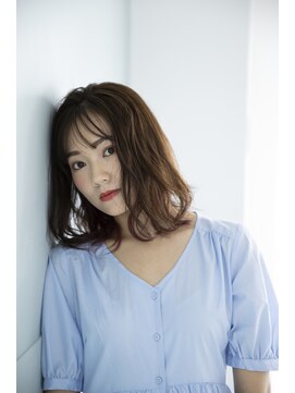 ブロッサム 富士見市 みずほ台(Blossom) セミディランダムパーマ