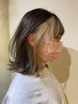 髪質改善と縮毛矯正の専門店 サンティエ(scintiller) インナーカラー