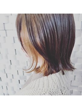 オリバー 諫早店(ORiVER) 前下りボブ