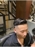 スキンフェードサーフィンバングスタイル