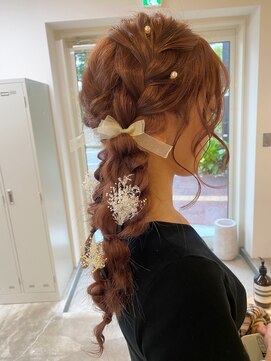 ファンド 千葉(fand) 編み下ろし/ヘアセット/ヘアアレンジ/MANAMI