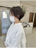 20代30代40代忙しいママにもオススメ丸みショート◎