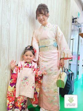 ウエストサイドバイエスブランド(WESTSIDE BY S BRAND) 七五三 親子
