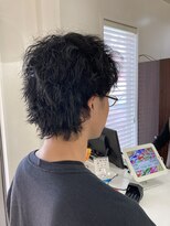 ディーボーイリタ 光の森(D-BOY Lita)&nbsp;メンズウルフ波巻きツイスパMIX