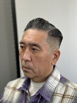 ヘアーラボ 樟葉(Hair Labo)&nbsp;サイドパート スキンフェード 南楠葉