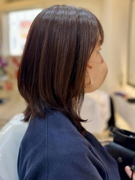 ザビー(THE B) 本八幡×セミロング×髪質改善トリートメント×ツヤ