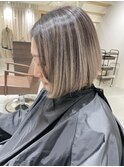 【ショートバレイヤージュ】