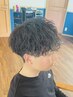 メンズカット+炭酸スキャルプヘッドスパ10分　　