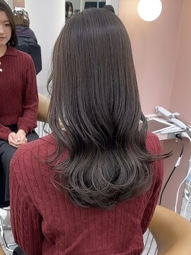 ロンド ブランシュ 錦糸町北口(Lond blanche) メルティーカラーフェミニンロング似合わせカットウェーブミディ