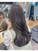 ブリーチなしダブルカラー オリーブグレージュ