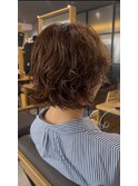 ゆるめパーマくるくるパーマボブパーマショートボブパーマ銀座