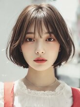 テーマ 下北沢(Thema) ショートボブ/ストレートボブ/前下がりボブ髪質改善20代30代40代