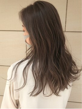 スタイル 成城学園前(STYLE) ブリーチハイライト ミルクティーベージュカラー