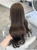 透明感たっぷりオリーブカラー