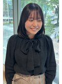 暗め暖色カラーでツヤツヤに！