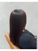 艶髪縮毛矯正×艶髪ニュアンスレッド☆