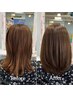 【初回限定☆エドル使用】カット+艶カラー+髪質改善ヘアエステ5.5　￥18040→