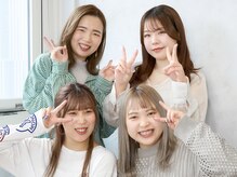 ヘアーラウンジ ハピル(Hair lounge Hapir)の雰囲気(Hapirの元気な女性スタッフ達に是非お悩みご相談ください◎)