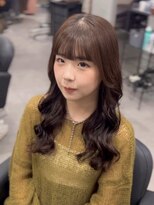 ジエクト カナウ(The Ect canow) コテ巻き風パーマ/ヘーゼルブラウン/ココアグレージュ