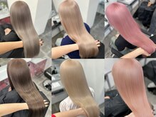 女の子が好きなミルクティーベージュの色味表現します！［栄/名駅ダブルカラー/ブリーチ/ハイトーン/栄駅］