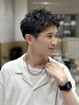 ユニックス ララポート豊洲店(UNIX Salon&Spa)&nbsp;ルーズショート/ピンパーマ/短髪パーマ/豊洲