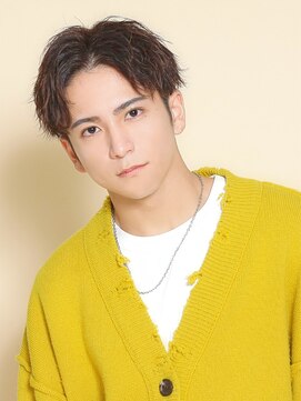 コンフィデンス 新宿3rd(confidence) メンズショートスパイキーショートパーマツーブロック刈り上げ