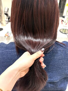 エンス 銀座(Ence) 暗めカラー/グランマッシュ/デザインカラー/レイヤーカット/銀座