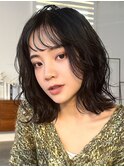 ニュアンス巻き×シアーブラック