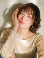 ベレッタ 楠葉店(veretta.)&nbsp;色っぽヘア/ボブパーマ/顔周りレイヤー/小顔効果/20代30代40代