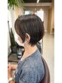 シャル 平塚(shalu)&nbsp;キレイめショートボブ◎耳を出してスッキリ見せるのも◯