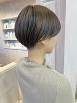 キャアリー(Caary) 福山市Caaryハンサムショート引き締めシルエットショートヘア夏
