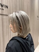 フリーダムガーデン 岡山駅前店(freedom garden)&nbsp;10代20代30代上品な派手髪微シャドールーツ&ボブレイヤー