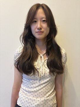 ロックス バイ マグ 松本(rocks BY MAG) 大人美人アッシュオリーブショコラアッシュ韓国風巻きモテ髪