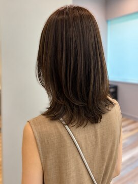 アトリエ タキ(atelier.taki) レイヤーカット 顔周りカット ハッシュカット 30代 40代
