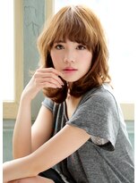 アズーア ヘアーアンドスパ(azure hair&spa)&nbsp;パーマで楽々再現！セミディスタイル　【横浜駅】