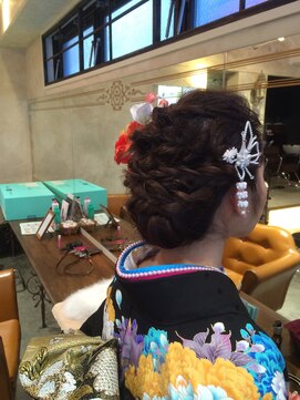 サロンドミルク 原宿(salon de MiLK) サロンドミルク原宿☆成人式ヘア☆