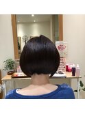 鹿沼で唯一本格ヘッドスパが出来る美容室　前下がりボブ