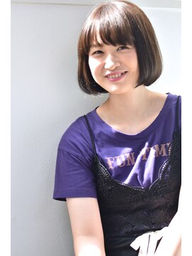 デジャヴヘアー 西千葉(Dejave hair) 重め前髪ワンレングス