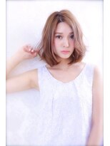 ヘア ルミナス バイ フォルテ(HAIR LUMINAS by FORTE)&nbsp;透けるメルティベージュカラー☆ワンカールボブミディ【藤枝】