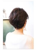 ピアスにぴったりショート◎