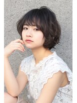 フリーラ 表参道(freera) 丸みショートは無造作カールで春っぽく!