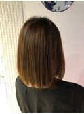 ブルーアッシュ×ミディアム♪【スタジオアルファプラス日暮里】